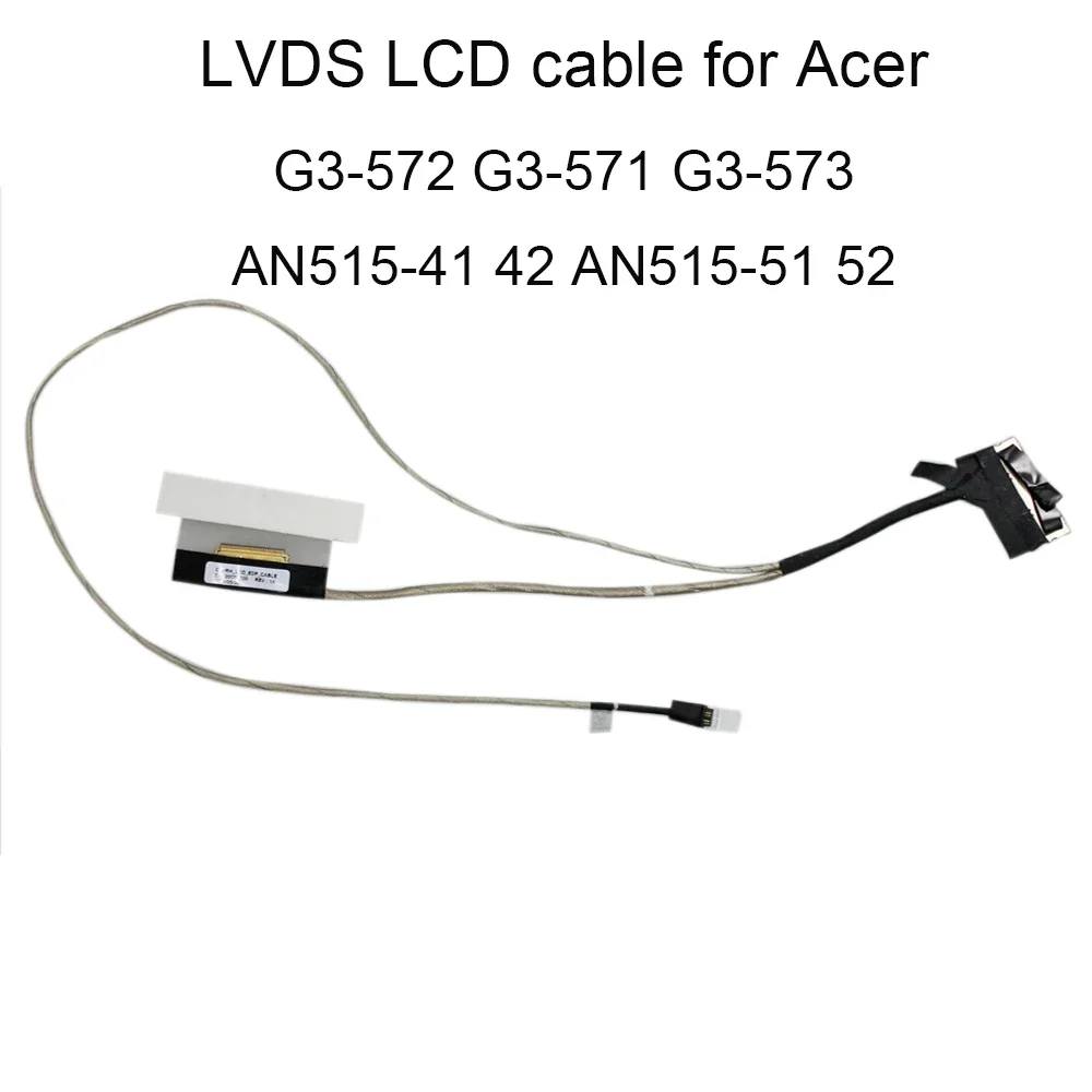 New Computer cables C5PRH LCD EDP CABLE for Acer Helios 300 G3 572 571 Nitro 5 AN515 41 42 51 52 DC02002VR00 30 pin LVDS FLEX