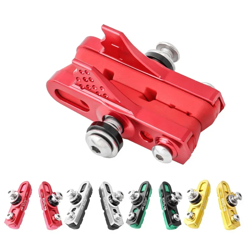 

Mountain Bike Brake Pads Road Folding Bike Wear-resistant Replaceable C-clamp Brake Block Suitable for Aluminum Rims