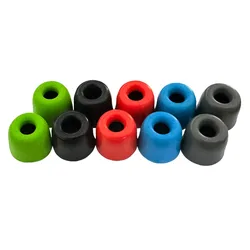 10 Pairs ANJIRUI T200 Memory Foam Ear Tips Earplugs (L M S) Foam Tips For In-ear Earphone Earphones Enhanced Bass Ear Pads