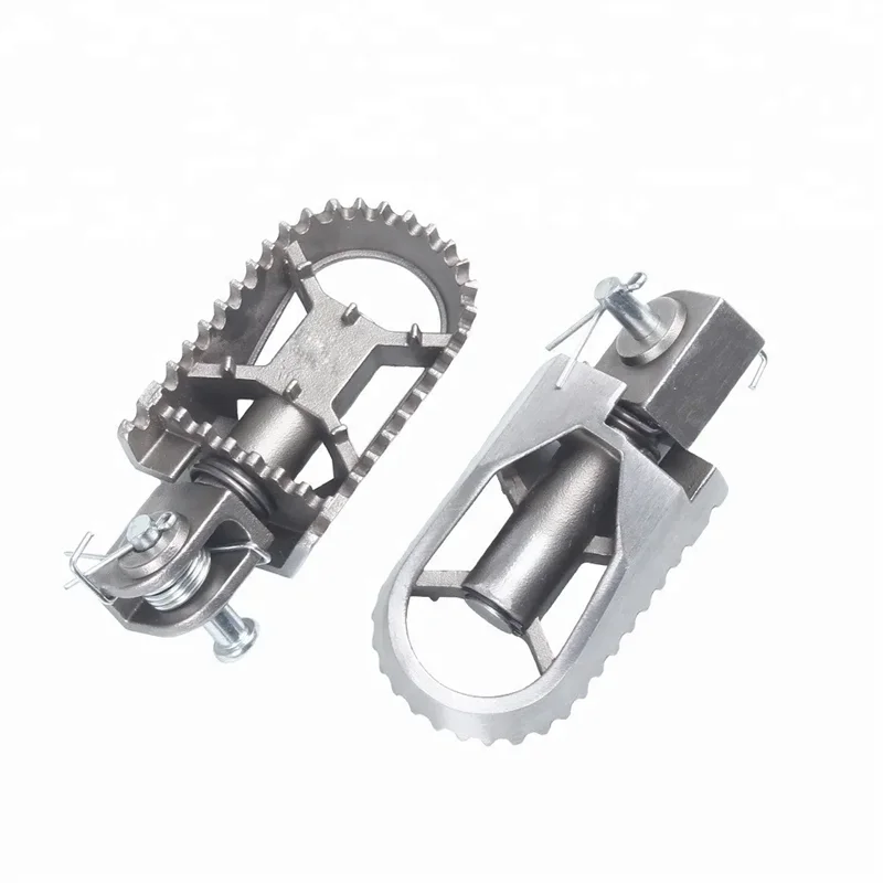 

360° Rotatable Motorcycle Foot Pegs CNC Forging Aluminium foot pegs for CRF50 110 Apollo125cc 140cc 150cc 160cc Lifan YX SSR YCF