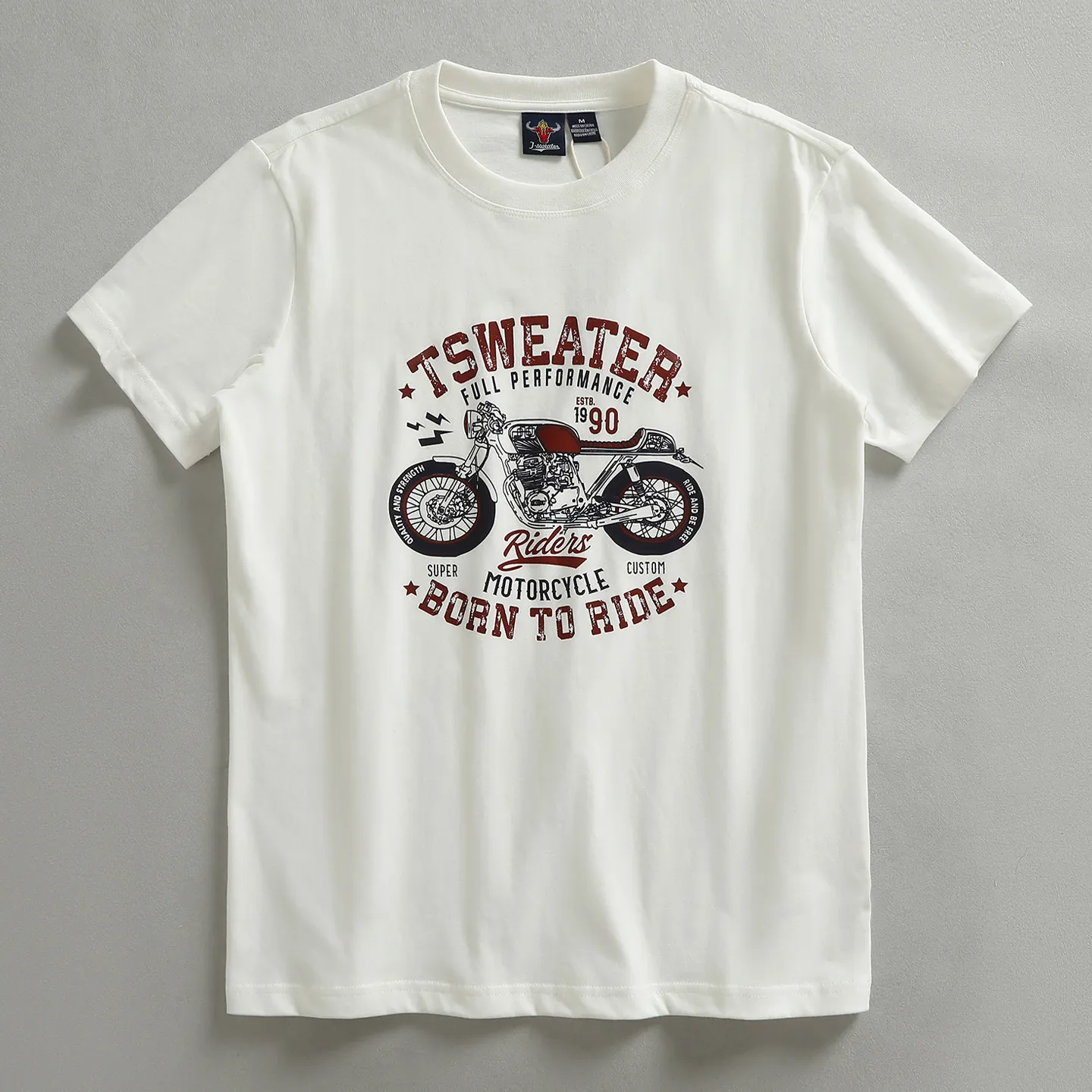 

Men Vintage Graphic Print Multi Color T Shirts Crew Neck Short Sleeve American Casual Male Tees