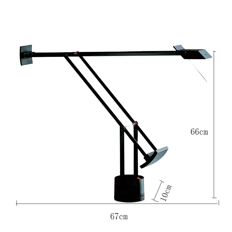 Nordic Designer Balance Lever Desk Lamp Postmodern Led Table Lamp for Bedroom Desk Light Study Reading Lamp Living Room Decor