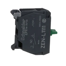 ZENL1111 ZEN-L1111 Single contact block for head Ø22 1NO screw clamp terminal Original