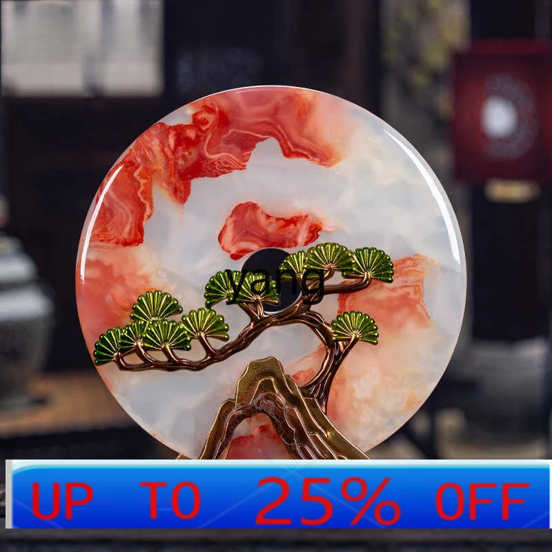 

LTT new Chinese-style living room entrance Bogu rack decoration home office desktop