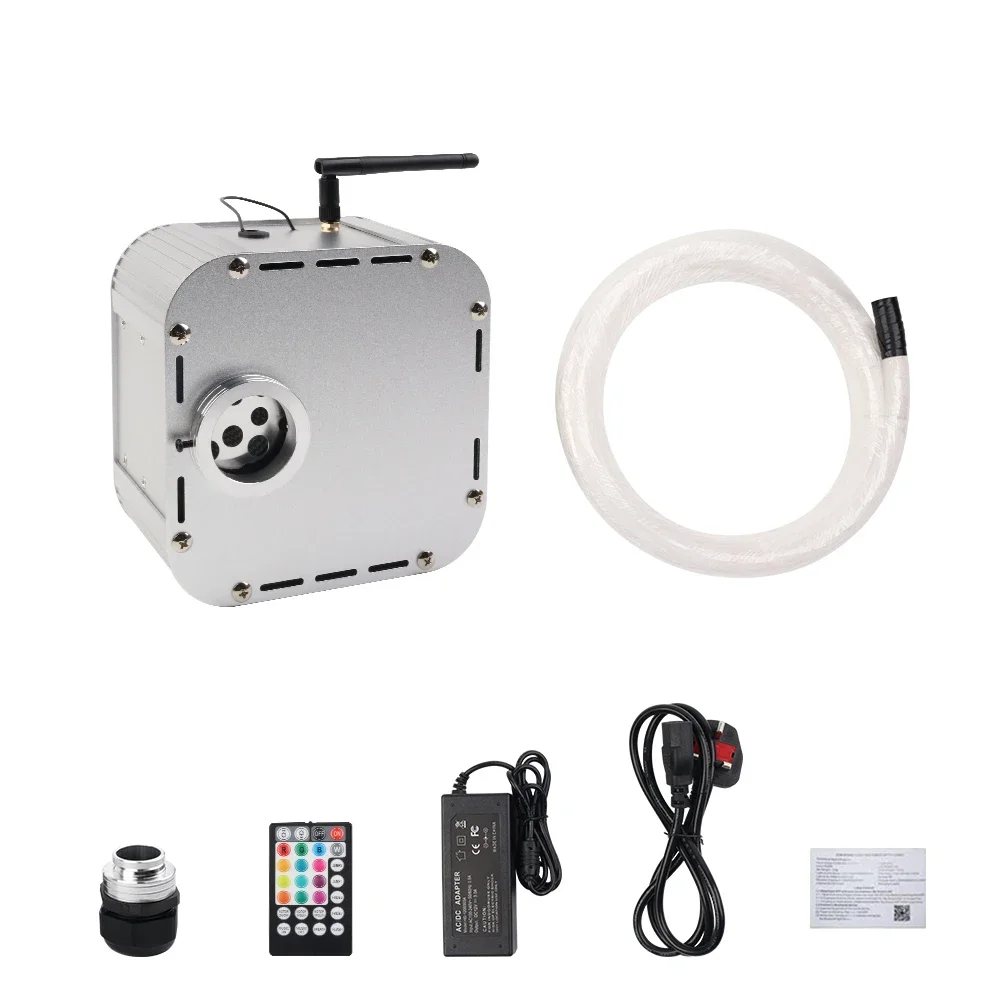 32W Single End Emitting with PMMA Fiber Optic Star Light Ceiling Kit for Home Theater