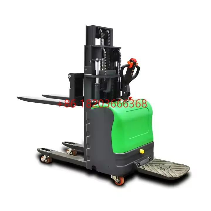 

YG Customized High Value Performance ZHONGLI Electric Stacker 3m Lift 1500kg Lithium-Ion Battery Anti Tip Indoor Use Factory Pri