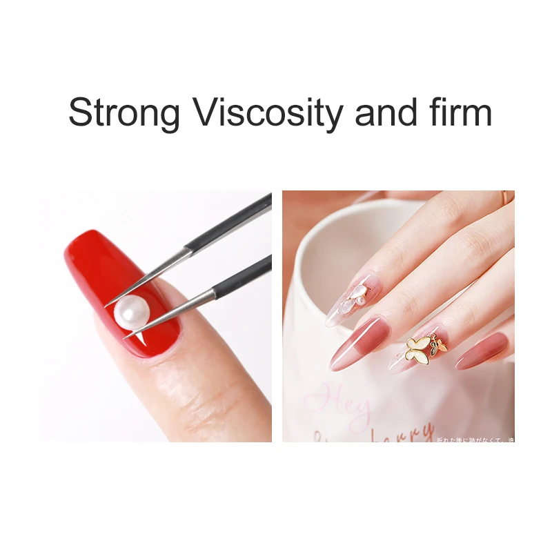 Pegamento extra fuerte para uñas postizas, acrílicas, press-on y decoración, 7g, adhesión duradera 4