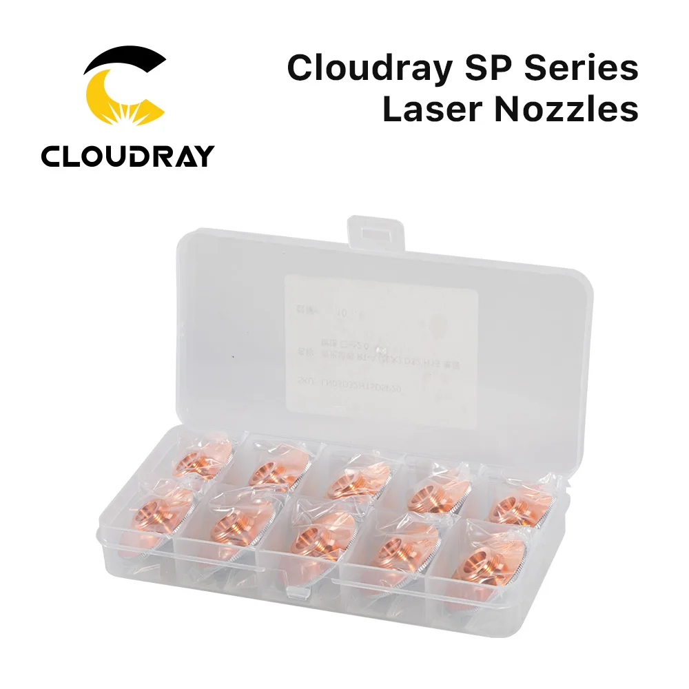 Cloudray SP28-SPS Series Dia.28mm H15 M11 Caliber 1.0-6.0 Single Layers Welding Laser Nozzles for Fiber Laser Cutting Machine