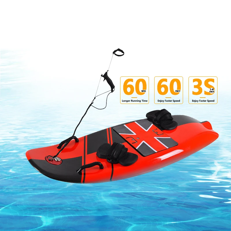 Wholesale Lithium Battery 54 AH Powered Electric Jet Surfboard Hydro Foil For Surfing
