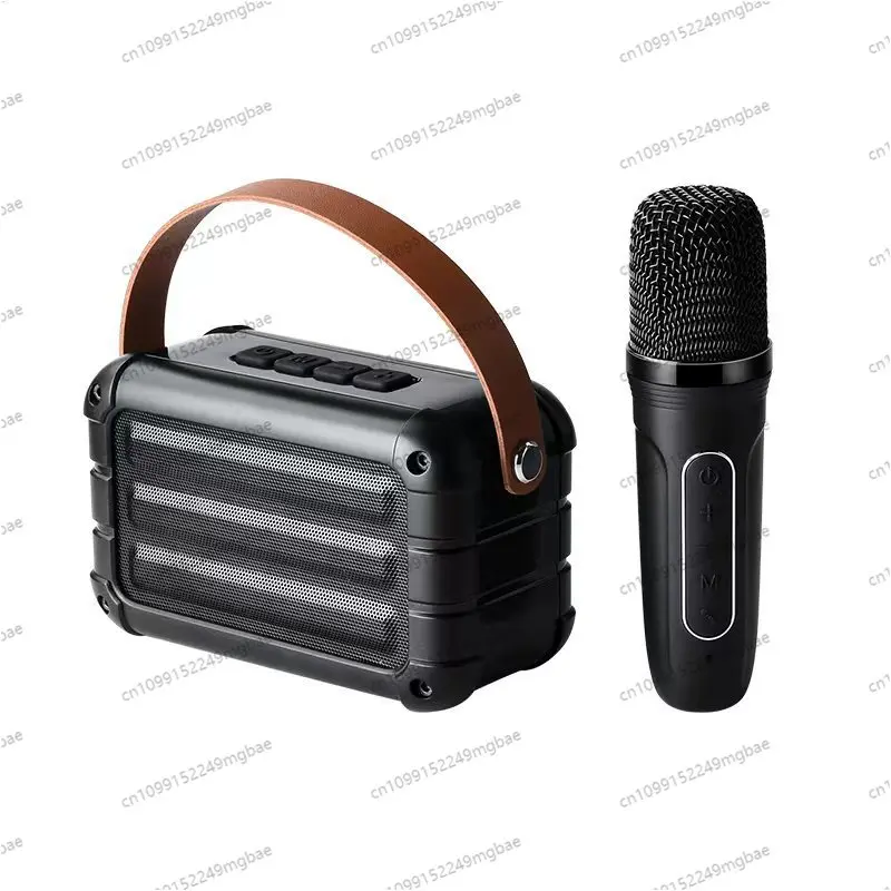 

Portable All-in-One Audio for Bluetooth Karaoke Speaker, Home Bassoon Microphone