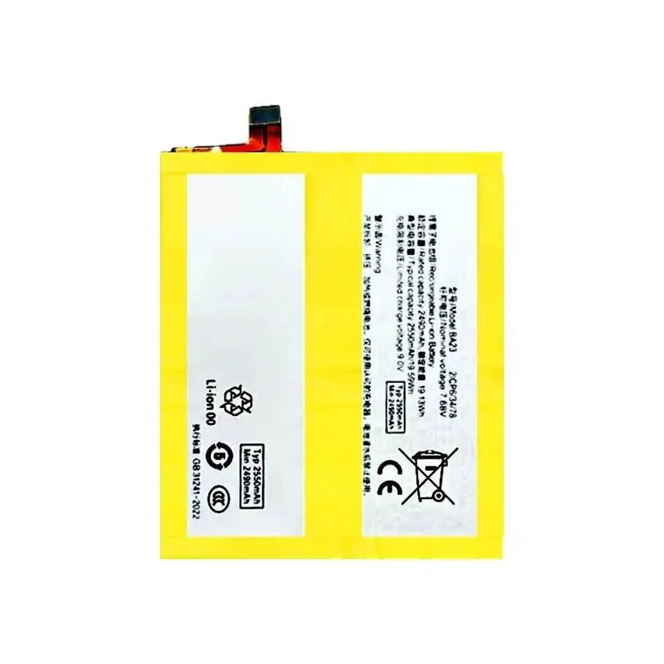 بطارية هاتف محمول قوية بإمداد طاقة ثابت بقدرة 2550 مللي أمبير في الساعة BA23 لهاتف Vivo X100S #2