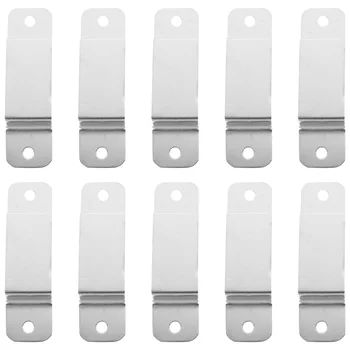 10 pcs סרט מדידה מחזיק מתכת עבור החגורה קליפ על bracket 73x2x09cm תחליף יווני אדם