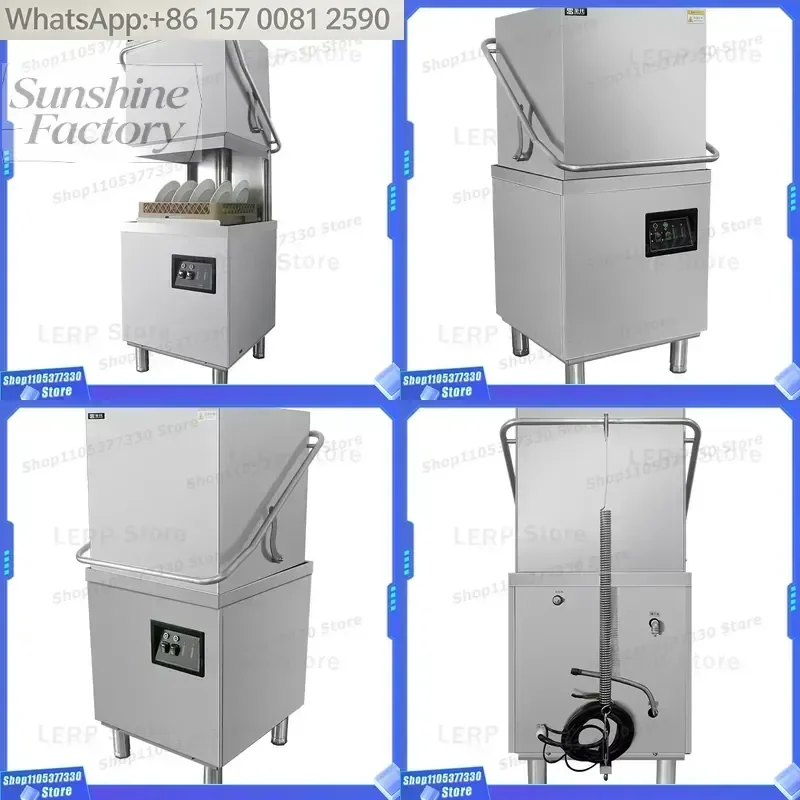 Industrial Kitchen Restaurant Smart Automatic Commercial Dishwasher Machine Hotel Dish Washing Machine