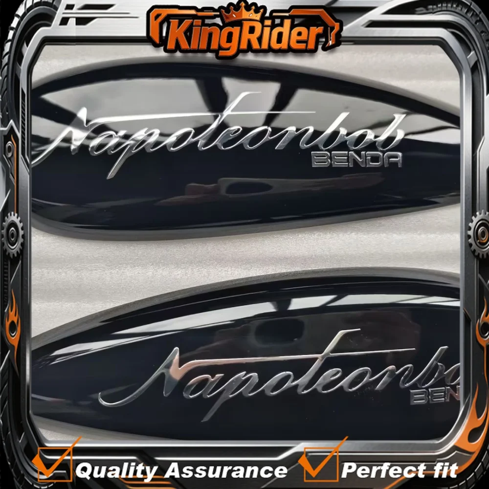 【Supreme quality】For BENDA Napoleonbob 500 fuel tank left and right decorative stickers (with 3m adhesive) original accessories