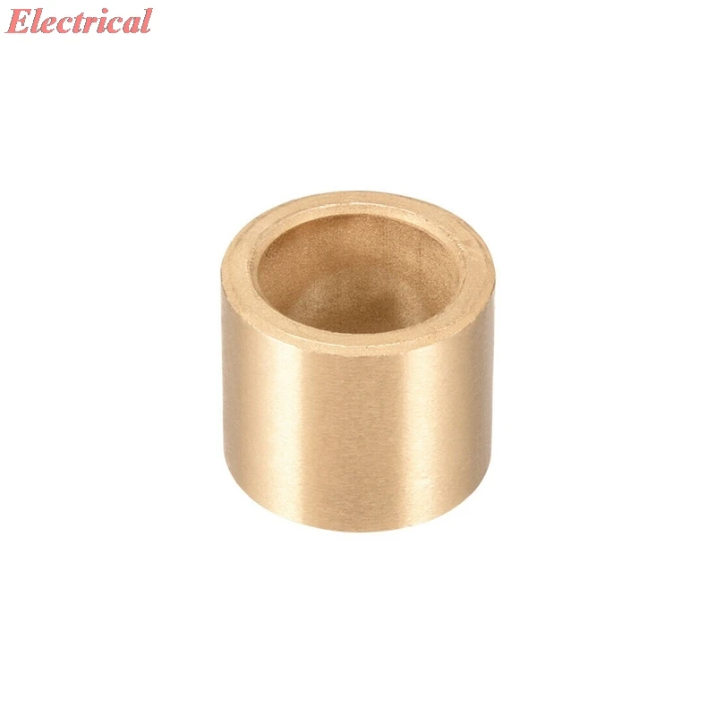 1pc Self-Lubricating Bearing Sleeve, 16mm x 22mm x 22mm Sintered Bronze Bushing