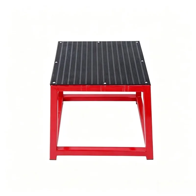 Gym Plyo Jump Box with Non-Slip Rubber Mat Vaulting Bo Training Fitness Accessories