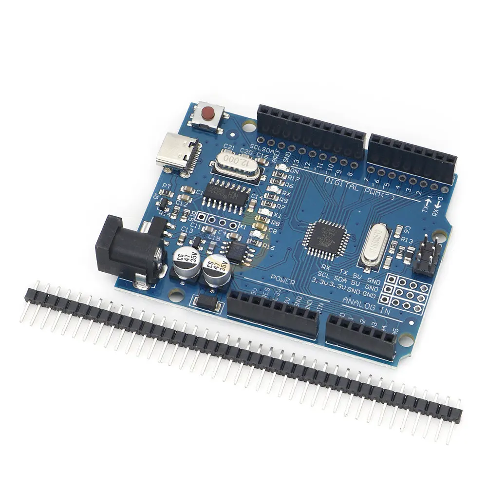 For arduino -R3 development board ATmega328P single-chip module improved TYPE-C interface