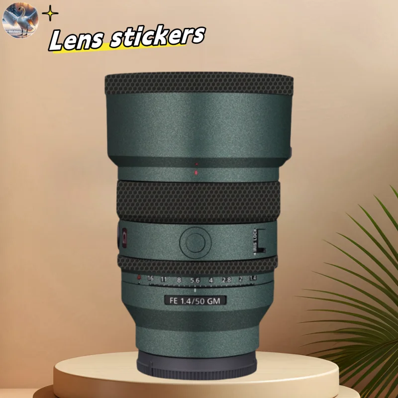 for Sony 50F1.4GM Camera Lens stickers, precision cut wear-resistant protective film, DIY skin