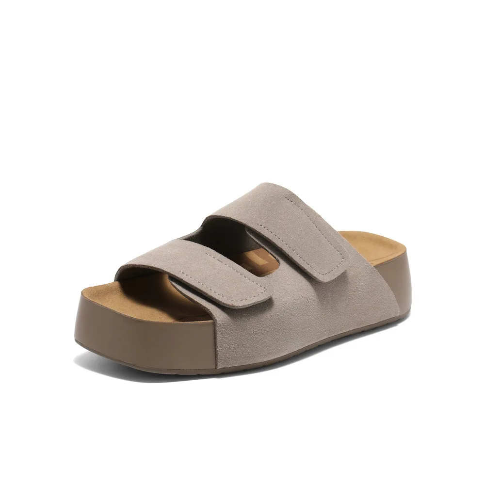 

2026 Fashion Thick Bottom Women's Slippers Summer New Women's Sandals Luxury Designer Sandals Flat Shoes for Women