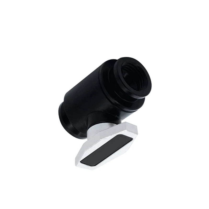 Water Cooling Kit Water Stop Valve Hard Pipe Closing Pipeline Double Inner G1/4 Thread C