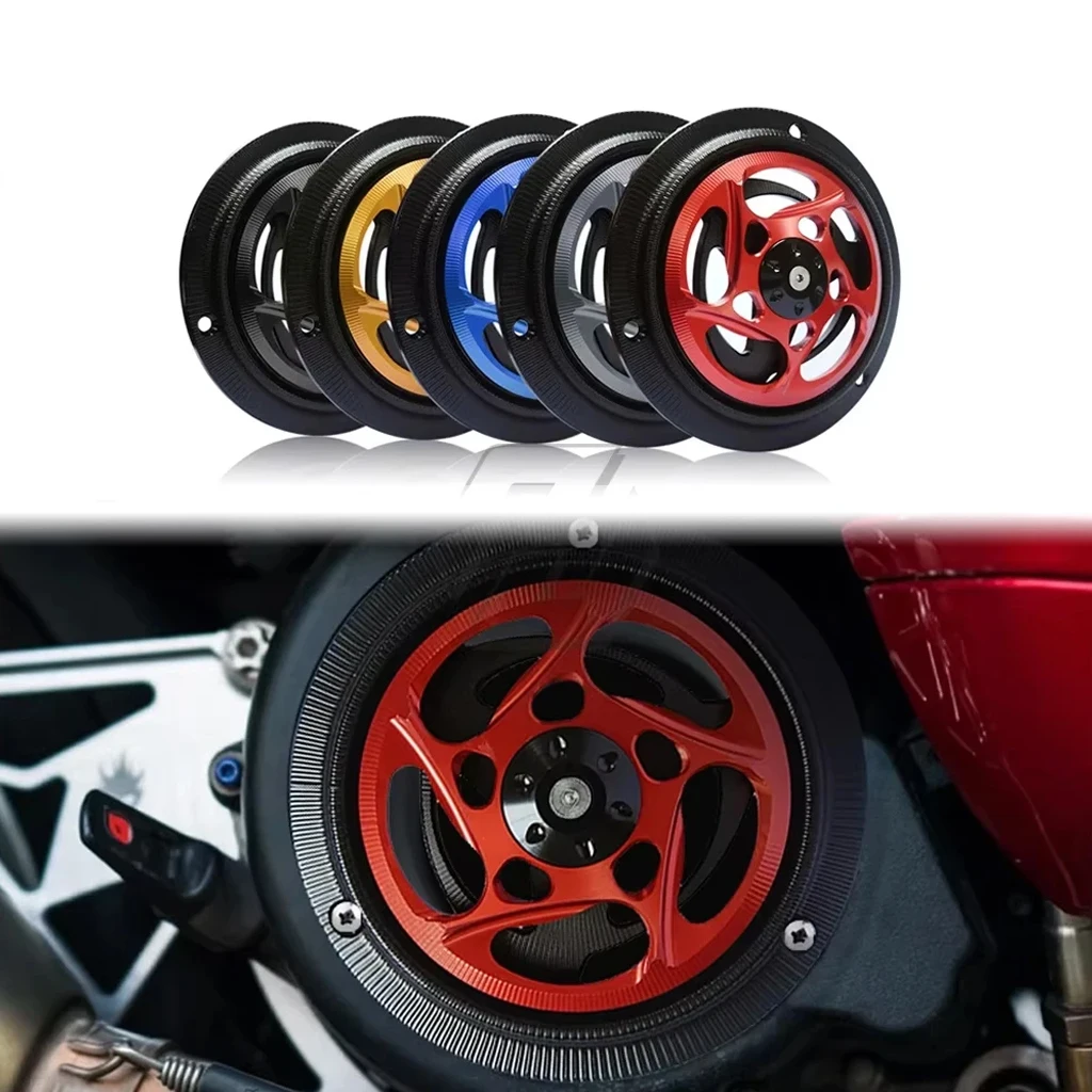 

For Vespa Sprint Primavera 150 125 2013-2022 Motorcycle Modification Rotating Engine Hood Protective Cover Heat Dissipation