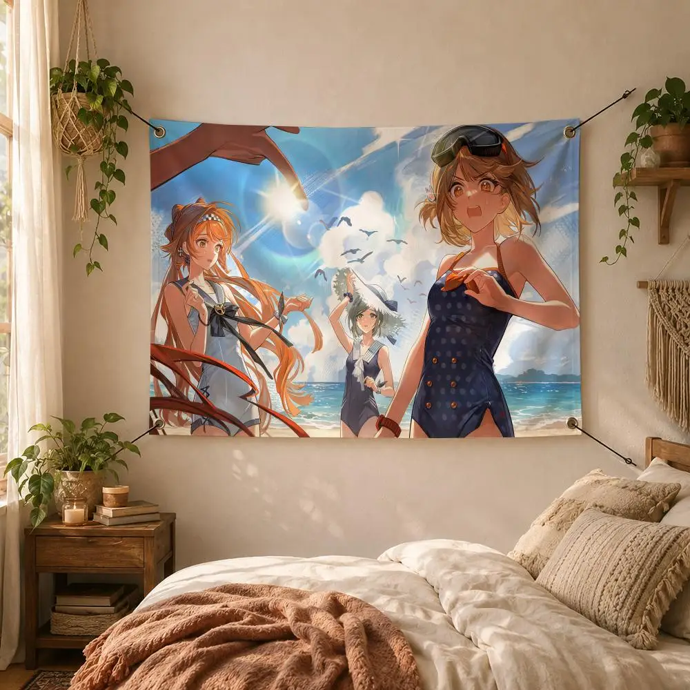 Game Anime R-Reverse: 1999 RPG Flags Decorative Flag Banner for Outdoor Garden Yard Camping Party Home Wall Hanging Decor