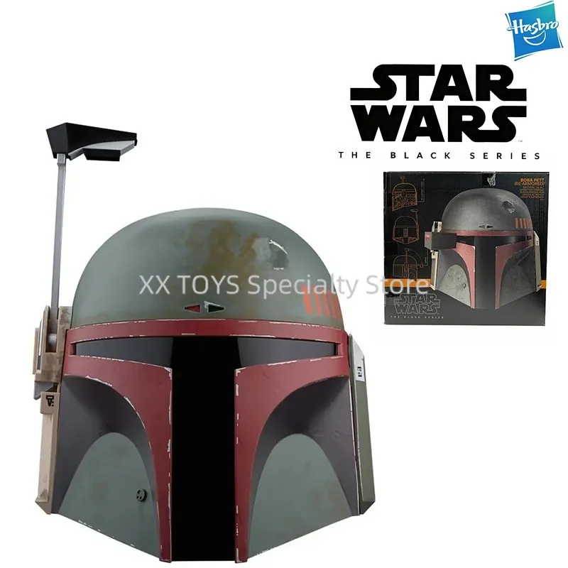 

Original Star Wars Boba Fett Electronic Helmet The Mandalorian Re-Armored Edition LED Light-Up Roleplay Helmet Kids Gifts Toys