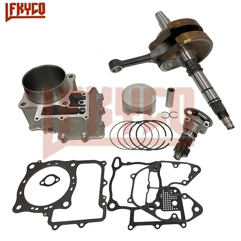 

102mm Cylinder Camshaft Crankshaft Kit Motor for Honda TRX680 TRX Rincon 680 2006-2014 12100-HN8-A60 14100-HN8-B40 13000-HN8-B40