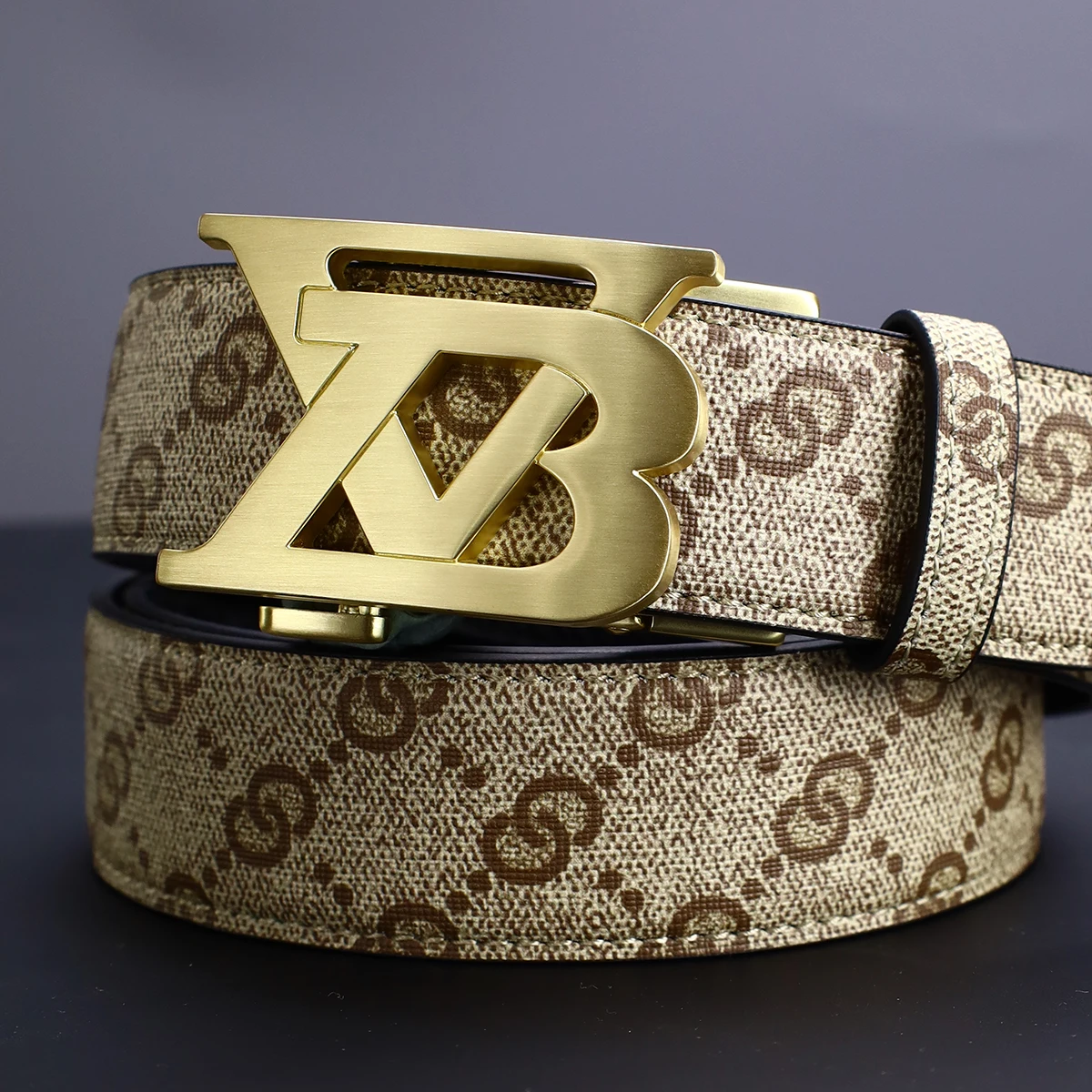 Men's Versatile Belt - Casual Everyday Style with Anti-Slip Buckle, Perfect for Office Commuting and an Ideal Gift Choice
