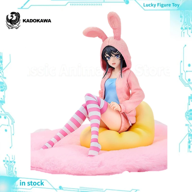 

【In Stock】KADOKAWA KDcolle Young Pig-headed Boy Won't Dream of Rabbit Girl Senior Siste Sakurajima Mai Rabbit Ear Coat 1/7