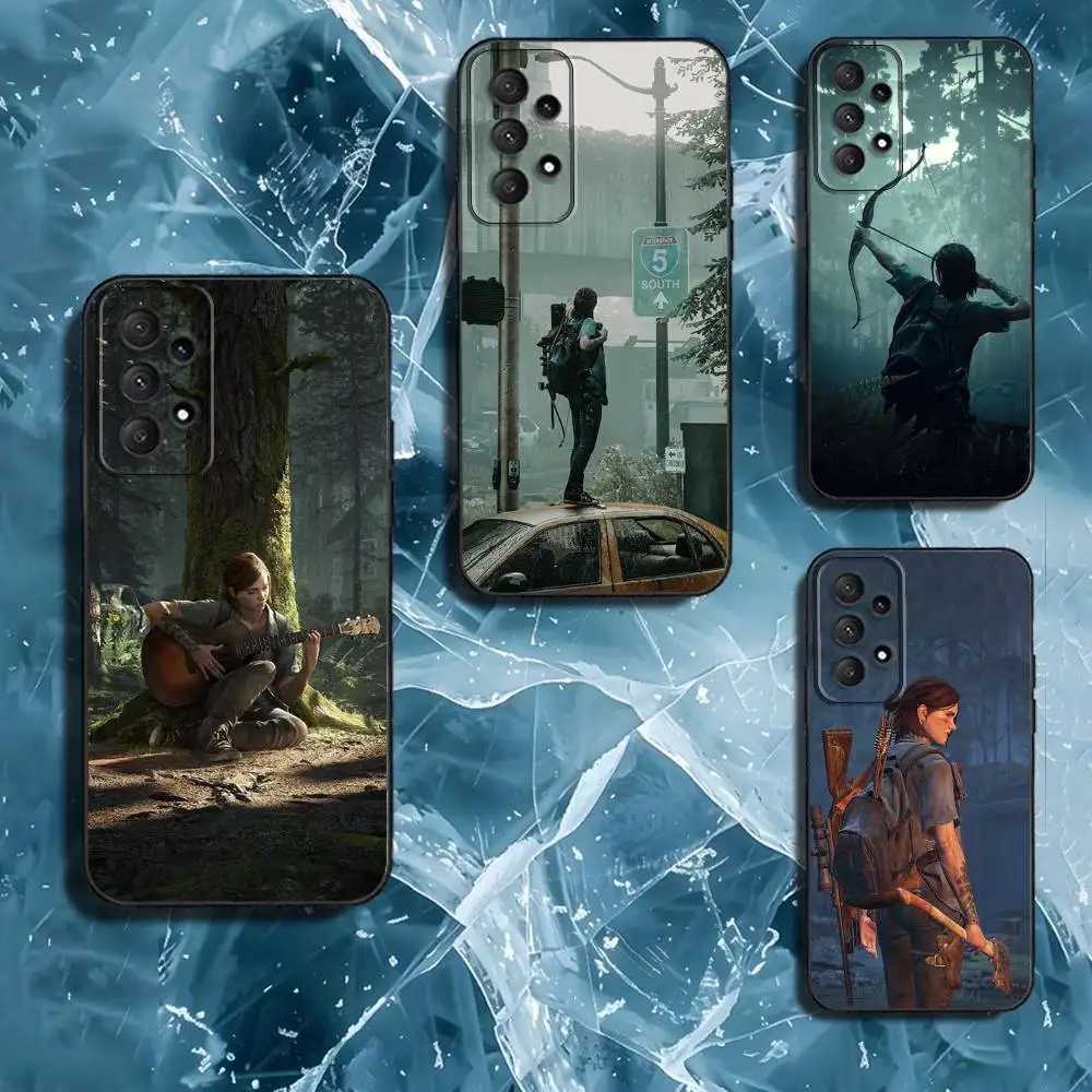 

Ellie W-Williams L-Last of Us-S Phone Case For Samsung Galaxy A13,A21s,A22,A31,A32,A52,A53,A71,A80,Soft Black Shell