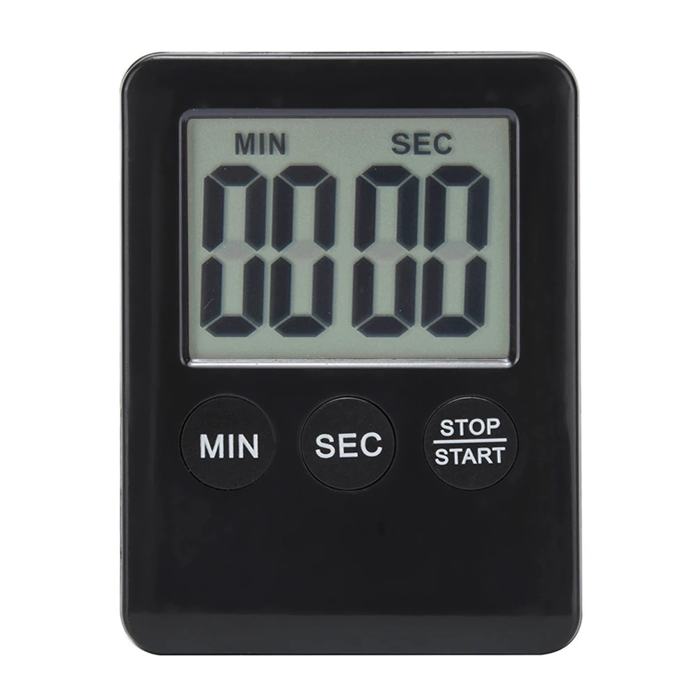 Kitchen Electronic Timer LCD Digital Countdown Timer Home Practical Cooking Timer Egg Timer Baking Stopwatch Cooking Timer Tool