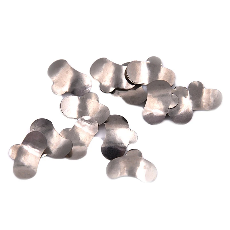 100개 치과용 섹셔널 매트릭스 밴드 클램프 브라켓 클램핑/분리 링 치과용 섹셔널 컨투어드 치과 도구