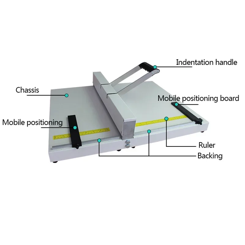 A3 Manual Creasing Machine Business Card Card Paper Crease Cover Folding Crease Photo Greeting Card Small Creasing Machine XH