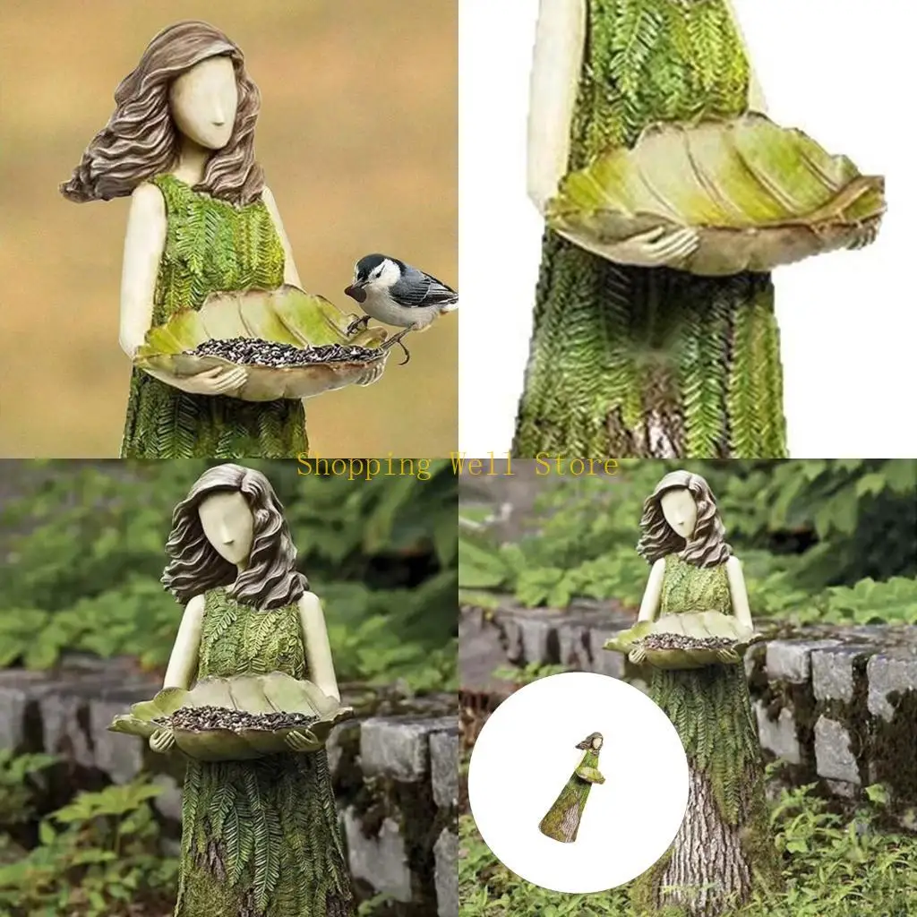 KX4B Forest Figurine Sculpture Realistic Statue Home Decoration for Halloween Schools Kids Indoor Decoration