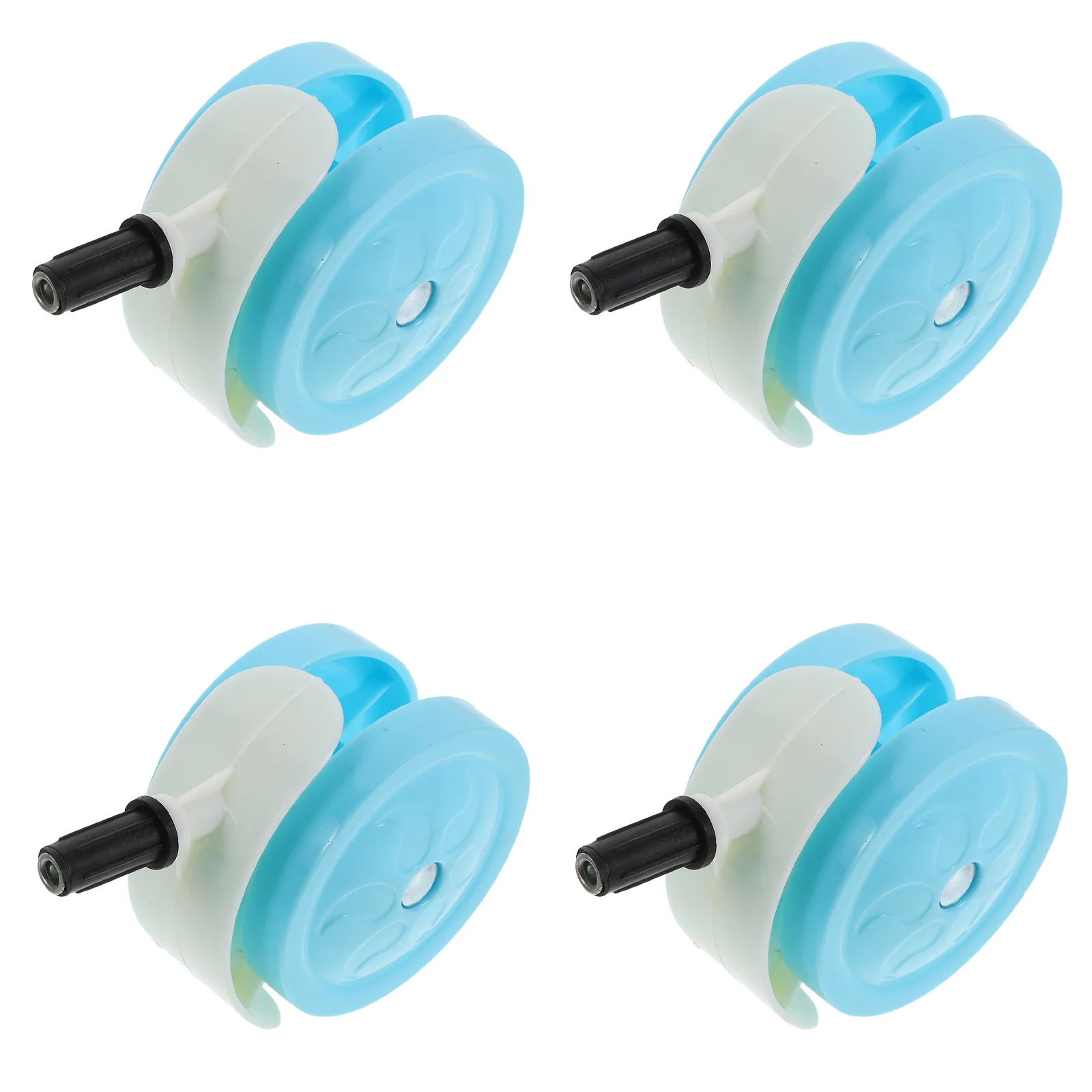 

4Pcs Baby Walker Wheel Replacements Universal Silent Casters Smooth Quiet Rolling Indoor Use Sturdy Long-Lasting Wear-Resistant