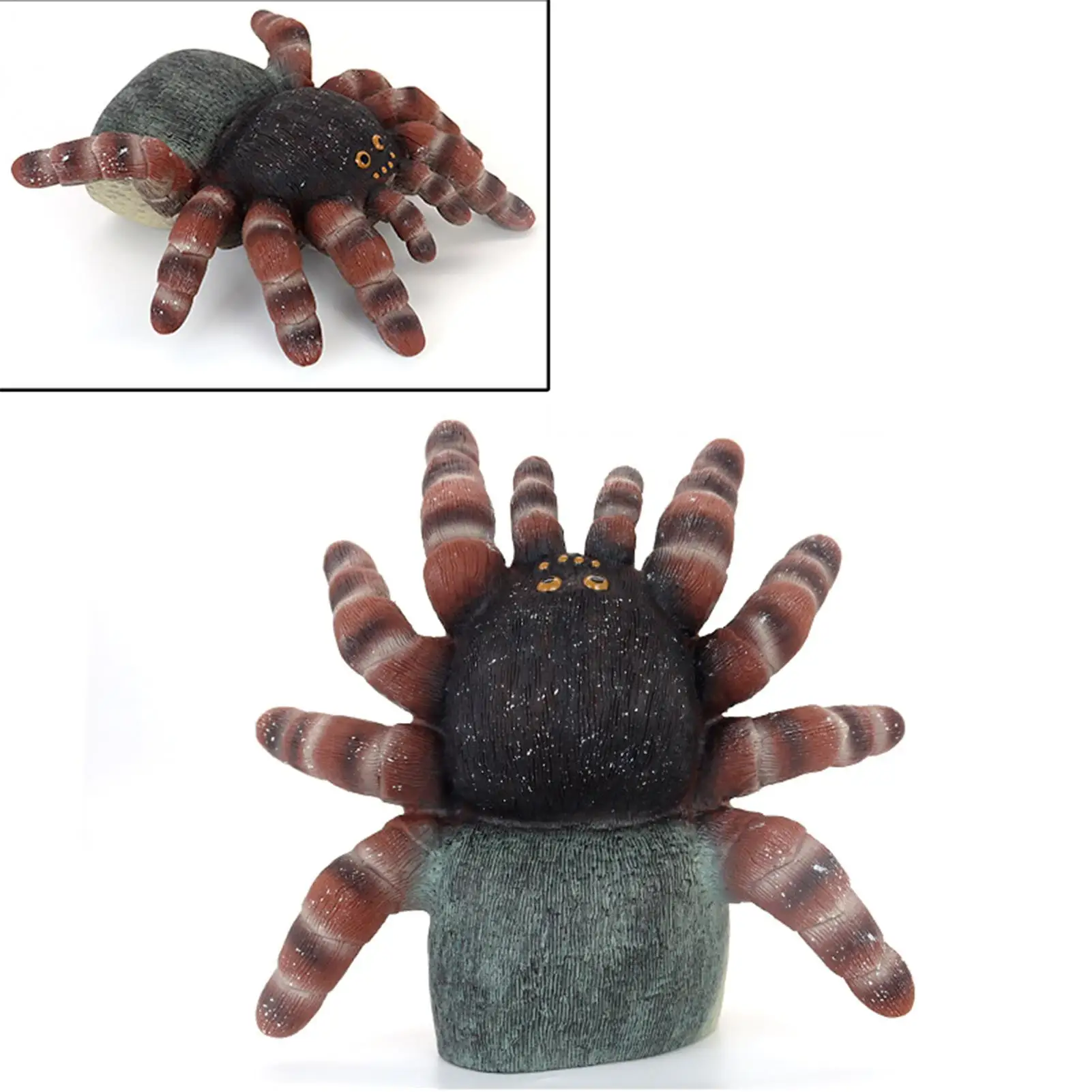 Burattini a mano per animali Burattini a mano per narrazione di ragni Giocattolo di Halloween per bambini Gioco interattivo Aula di intrattenimento per famiglie