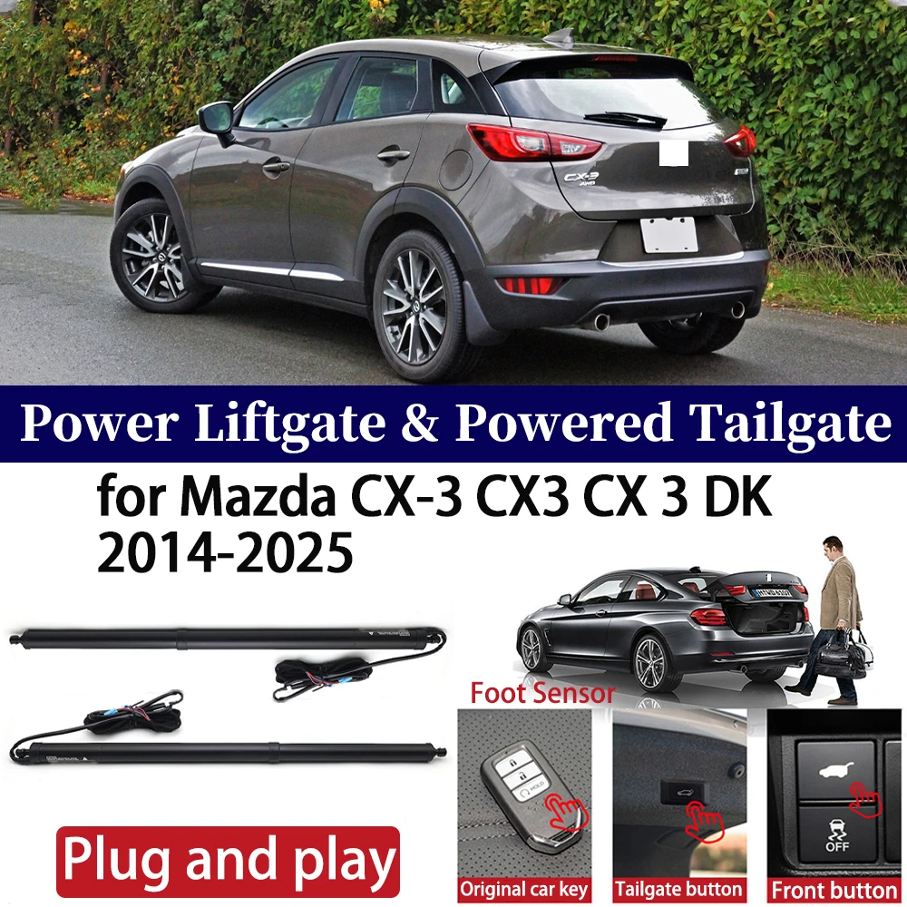 

for Mazda CX-3 CX3 CX 3 DK 2014-2025 Car Auto Power Electric Tailgate Liftgate Lift Trunk Closer System Boot Lift Motor Kit