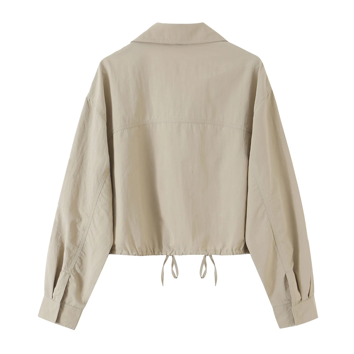 KONDALA Damen Herbst Casual Chic Trainingsanzug, Jacke mit Reißverschluss und verstellbarer Taille, Hose mit Kordelzug, 2026 Herbst Trendiges Hosenset – Detail 6
