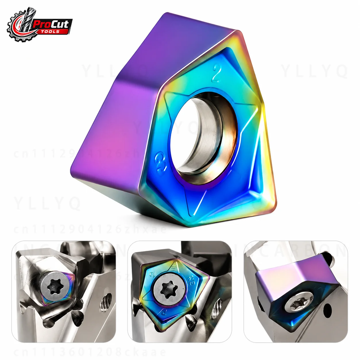 WNMU WNMU0806 WNMU080608 Double-Sided Hexagonal Heavy-Duty Insertion 90 ° Matching WFWN MFWN900 End Face Milling Head FMB