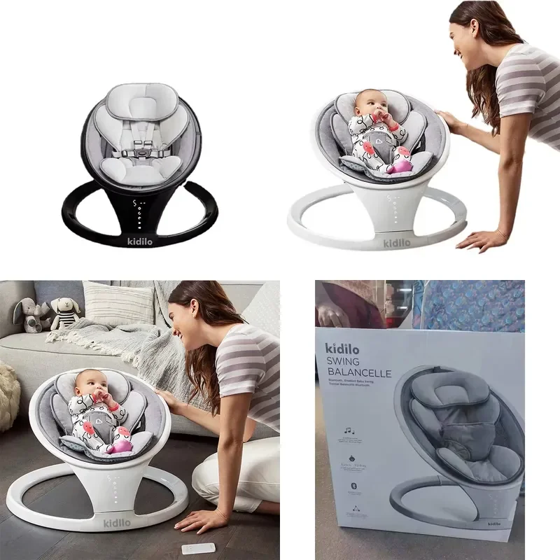 

SFW Certificate Electric Adjustable Infant Soothing Rocking Chair Comfortable Cradle Babies 0-12 Months Neonatal Rocking
