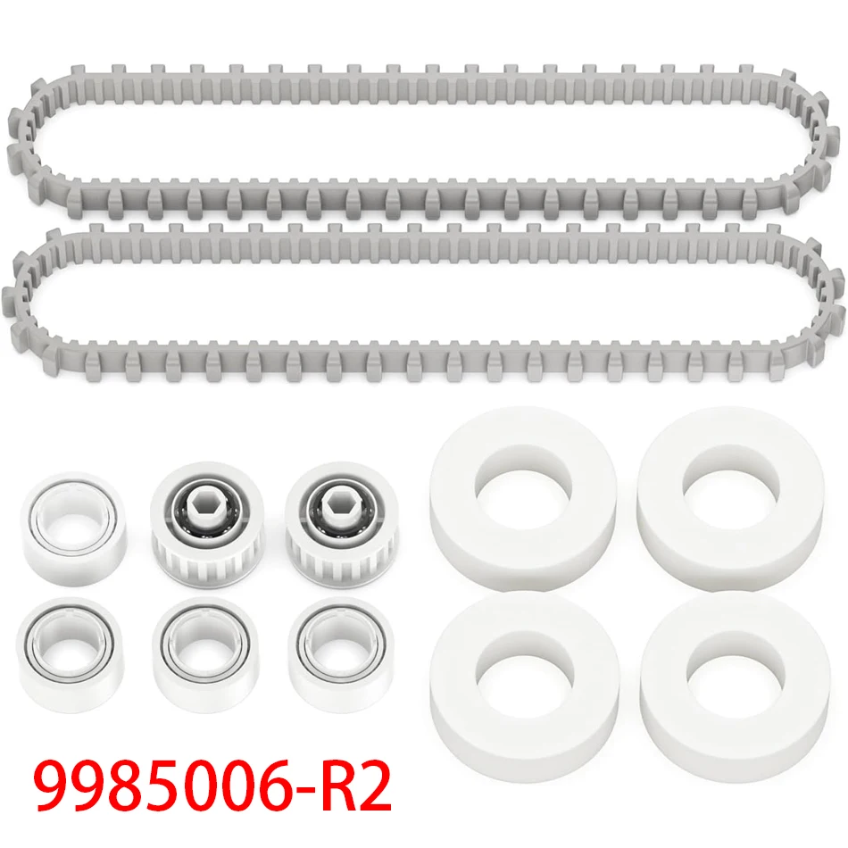 Pool Cleaner Accessories Combo Replacement Kit The Climbing Ring 6101611-R4 | Timing Track 9985006-R2 &3884997-R6 Guide Wheels
