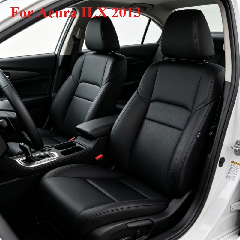 

Full Front Rear Set 5 Seats Car Seat Covers Custom Specific for Acura ILX 2013 Luxury Compact Sedan Vehicle Interior Accessories