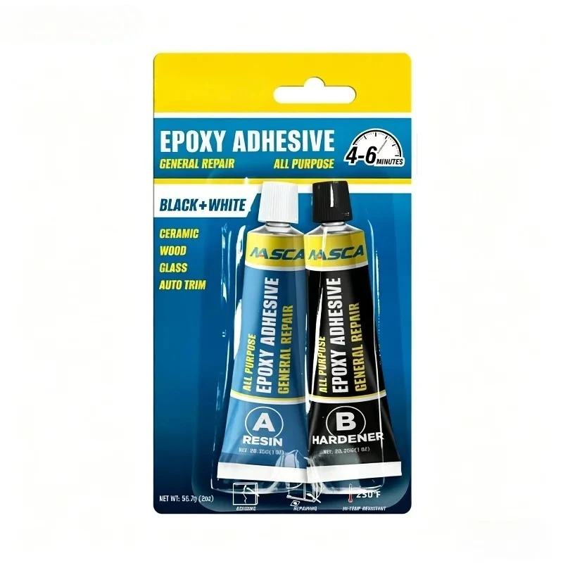 New Upgrade Epoxy AB Resin Glue Multipurpose Adhesive for Metal Ceramic Plastic Repair
