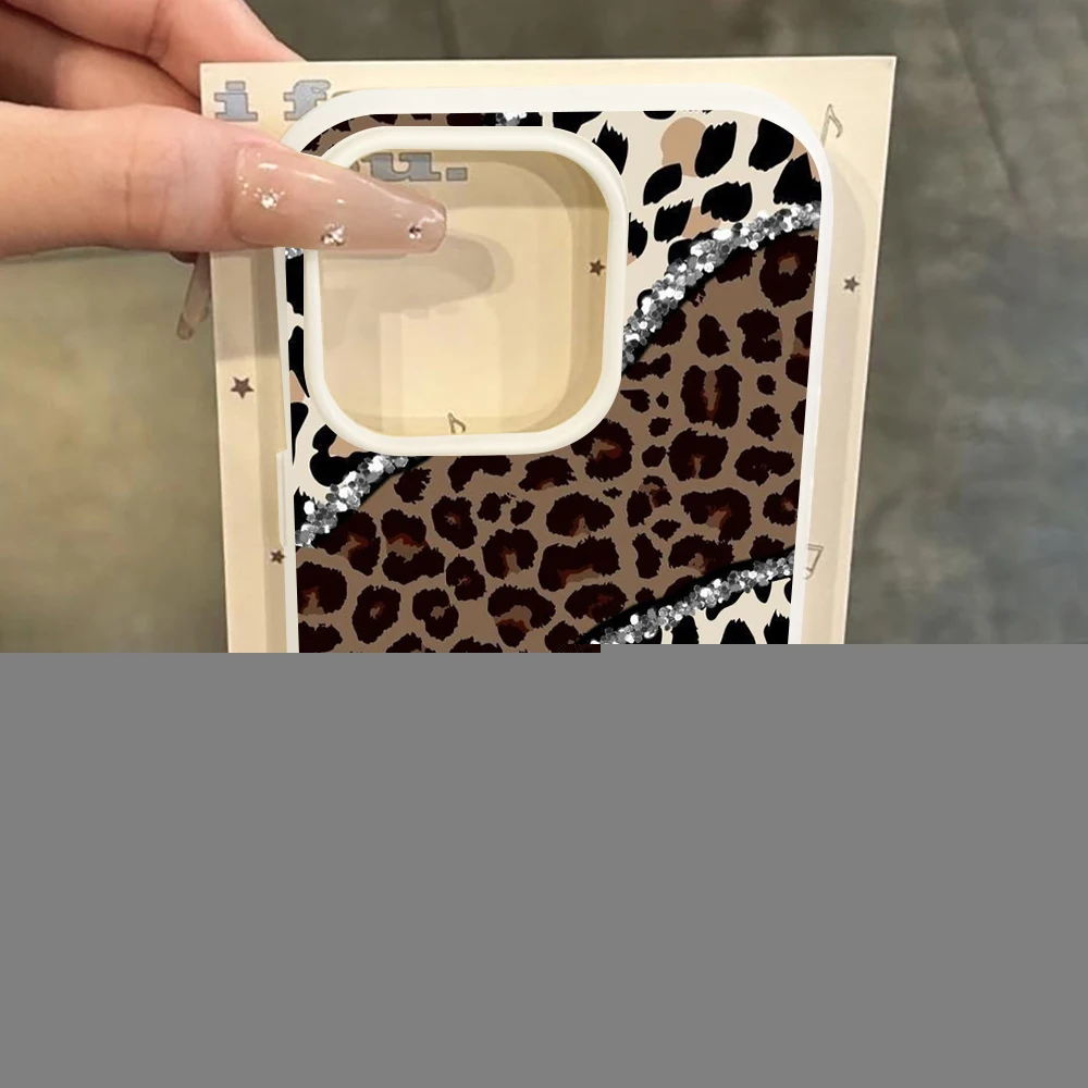 Für Samsung Galaxy S21 S26 S25 S24 S23 S22 Ultra Plus FE Hülle Luxus Leopardenmuster Cover Für A37 A36 A54 A55 A56 Drop Funda – Detail 3