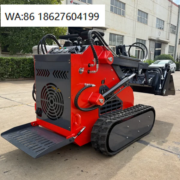 

Factory Direct Mini Skid Steer Loader EPA Engine Multifunctional Wheel Track Construction Loader