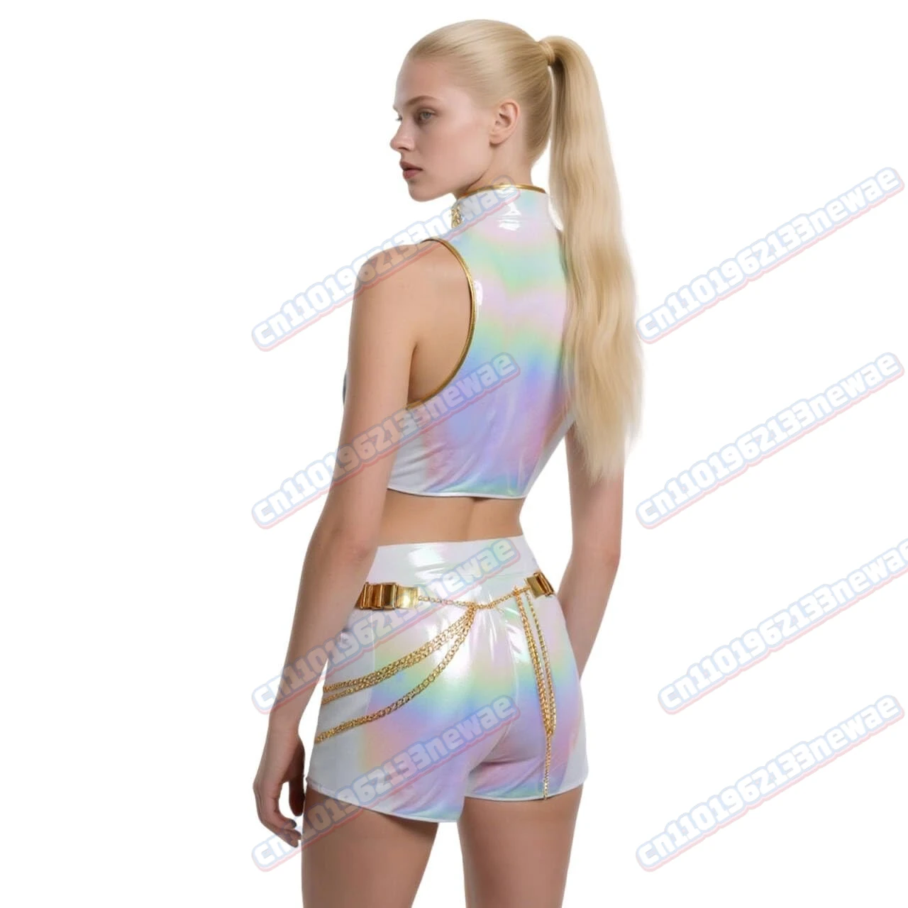 성인 어린이 Kpop 악마 헌터 루미 코스프레 의상 탑 반바지 여성용 역할 놀이 의상 할로윈 카니발 변장 슈트