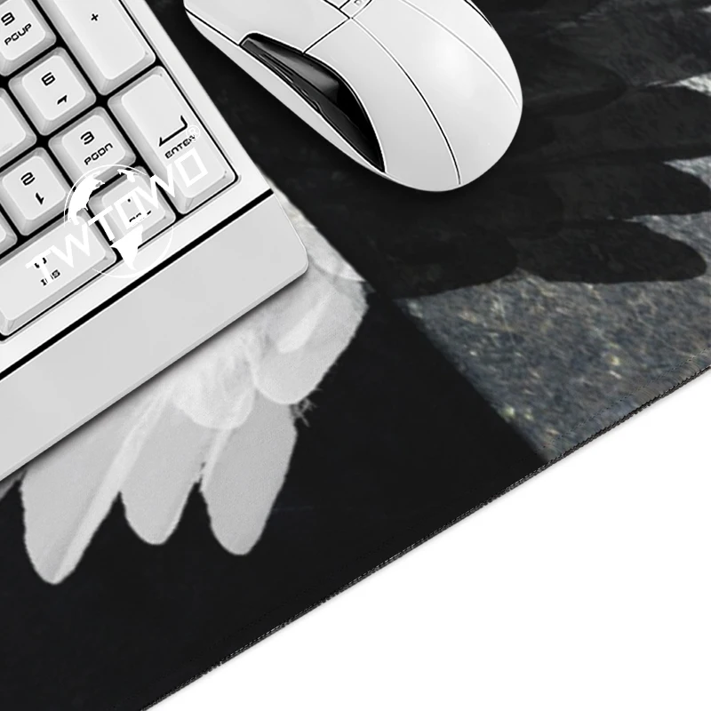 Good And Evil Mouse Pad Gaming XL HD Custom Computer Mousepad XXL keyboard pad Desk Mats Non-Slip Carpet Soft Laptop Mice Pad