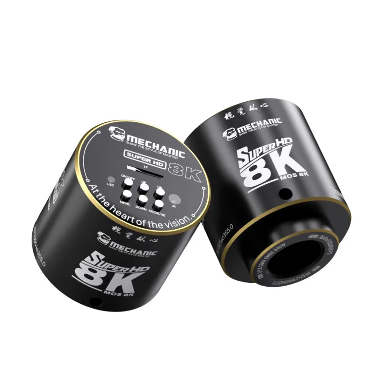 ميكانيكي MOS-8K HD كاميرا مجهرية رقمية سوني IMX678 1/1.8 "عدسة CMOS متوافقة PCB لوحة دوائر كهربائية إصلاح وفحص ذاتي الصنع