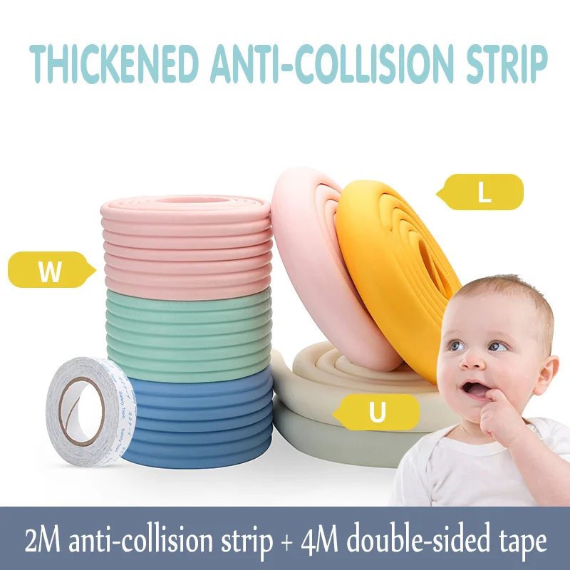 2M Baby Safety Corner Protector from Children Home Furniture Corners Angle Protection Child Safety Table Corner Protector Tape